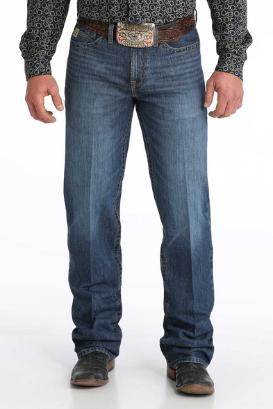 CINCH GRANT RELAXED FIT MEDIUM STONE - MENS JEANS  - MB30237001