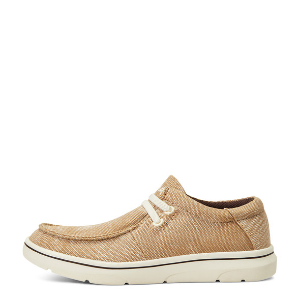 ARIAT YOUTH HILO WASHED TAN CANVAS - FOOTWEAR KIDS  - 10040251