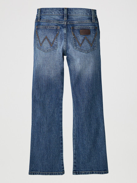 WRANGLER HARRIS RETRO SLIM BOOT CUT - KIDS BOYS JEANS - 112361324