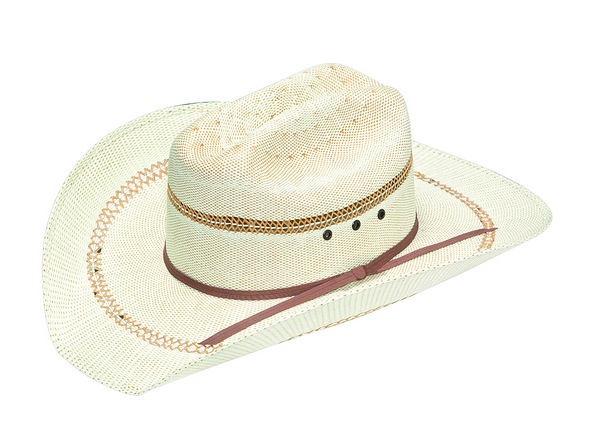 ARIAT BANGORA IVORY TAN YOUTH - HAT STRAWS  - A73004