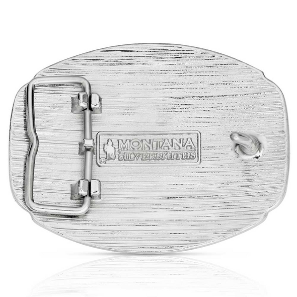 ATTITUDE BY MONTANA SILVERSMITHS WESTERN INITIAL BUCKLE F - ACC BUCKLE  - A1047F