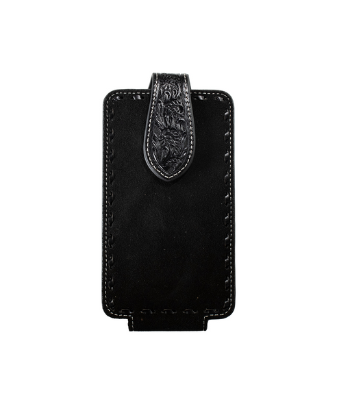 NOCONA ROUGHOUT BUCK LACE BLACK - ACC CELL PHONE CASE  - 0697101