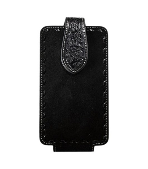 NOCONA ROUGHOUT BUCK LACE BLACK - ACC CELL PHONE CASE  - 0697101