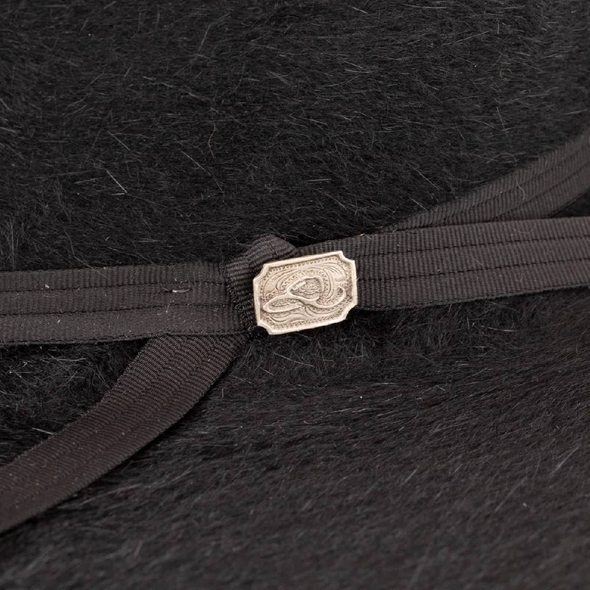 RESISTOL KODIAK 8X BLACK 5" BRIM - HAT FELTS  - RFKODK-165007