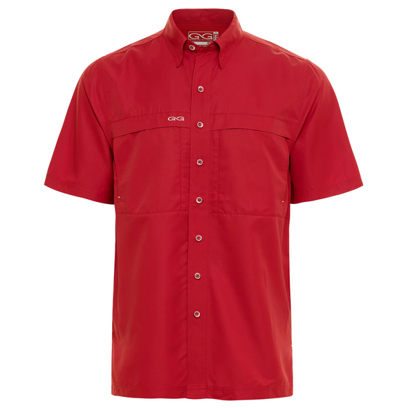 GAMEGUARD CRIMSON RED MICROFIBER - MENS SHIRT  - 1023CRM