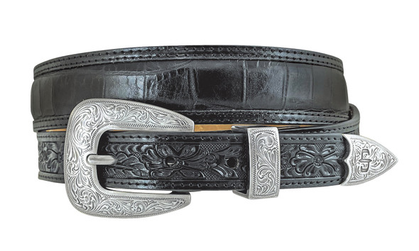 STETSON STETSON 35MM BLACK - ACCESSORIES BELT MEN - 9911500-991