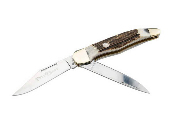 BOKER 2.0 FOLDING HUNTER STAG - ACC KNIVES  - 110840ST