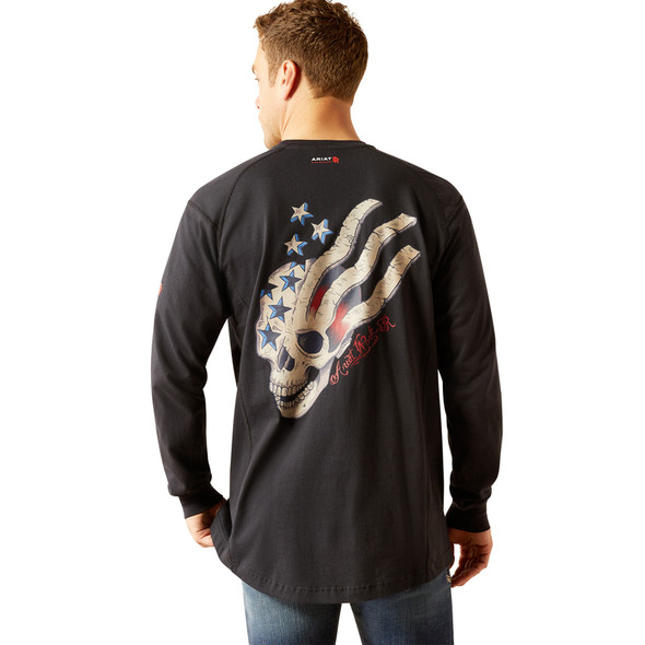 ARIAT FR AIR USA SCREAM BLACK PRINT - FR SHIRT  - 10054870
