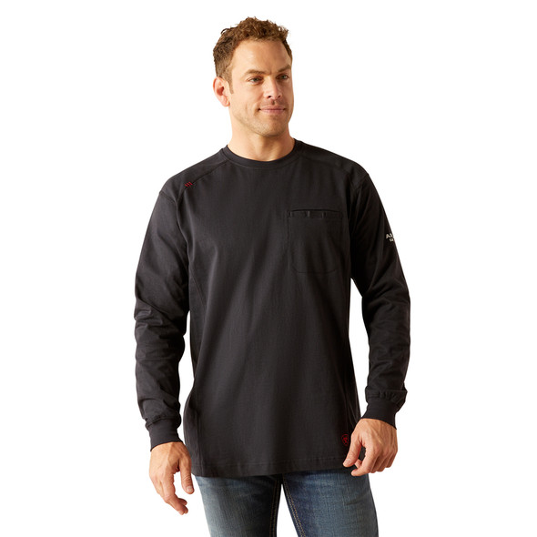 ARIAT FR AIR USA SCREAM BLACK PRINT - FR SHIRT  - 10054870