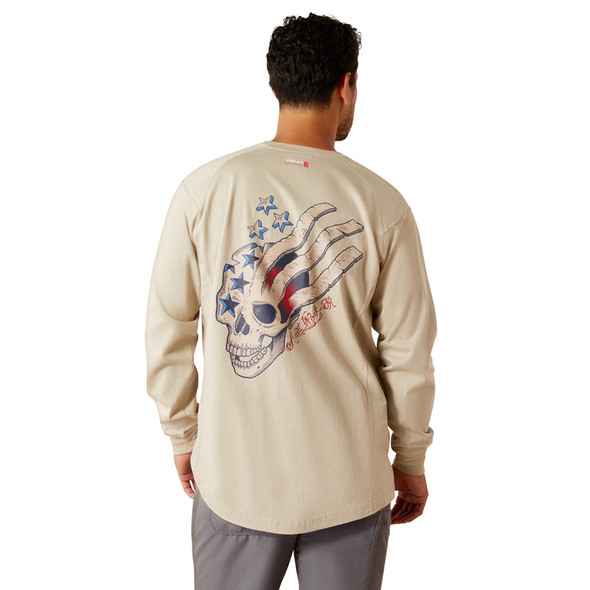 ARIAT FR USA SCREAM ISLAND FOSSIL - FR SHIRT  - 10054871