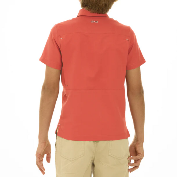 GAMEGUARD LAVA ROCK PRINT - KIDS BOYS SHIRT - 1253LVR