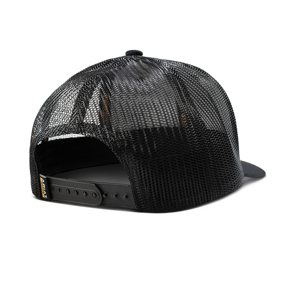 ARIAT WORK HARD PATCH BLACK - HATS CAP  - A290001801
