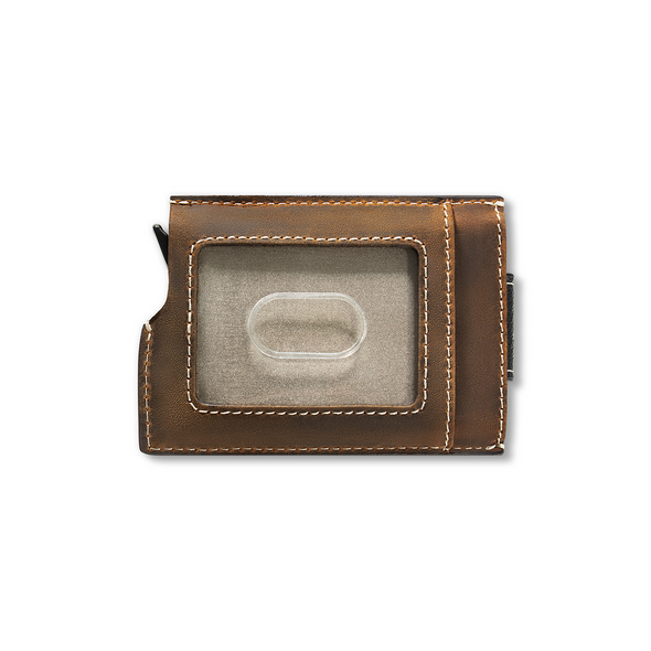 ARIAT MAGNETIC CLIP WORK BROWN - ACCESSORIES WALLET  - A3400402