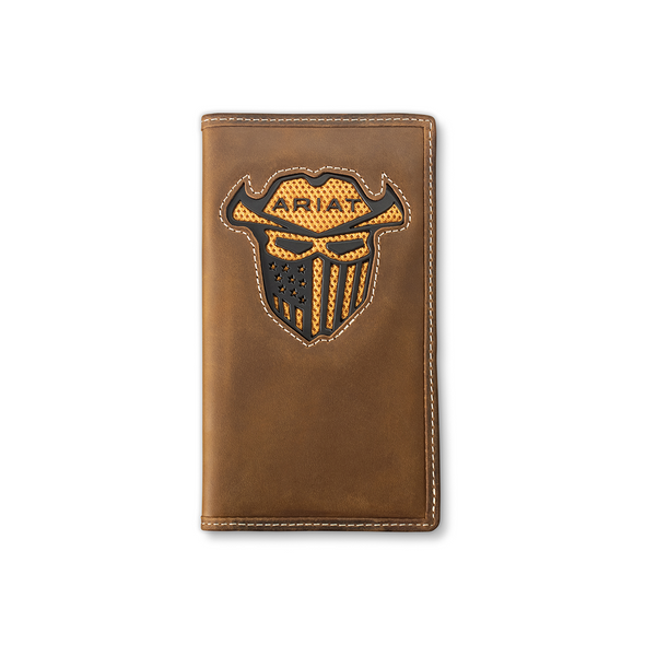 ARIAT INCOGNITO MEDIUM BROWN RODEO - ACCESSORIES WALLET  - A3400644