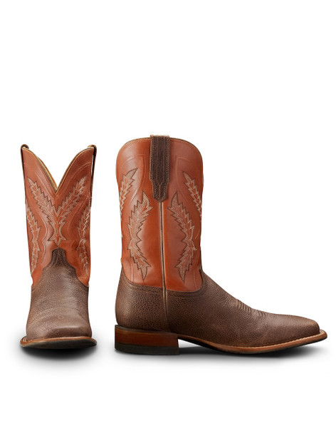 TECOVAS THE DOC DARK CHESTNUT BISON - BOOT MENS WESTERN - M10031DBO