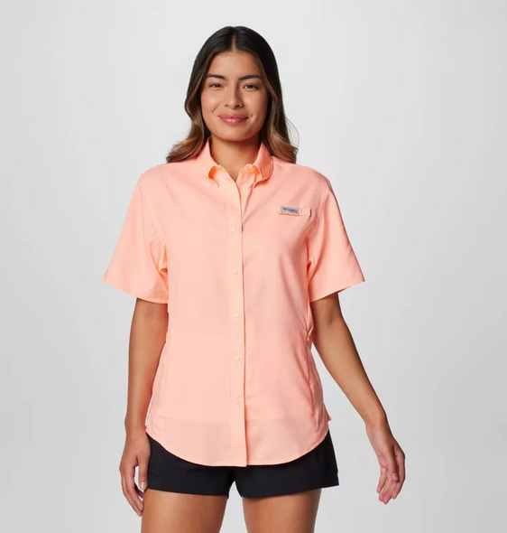 COLUMBIA TAMIAMI II TIKI PINK - LADIES SHIRT  - 1275711885