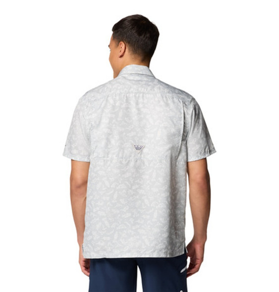 COLUMBIA SUPER SLACK TIDE COOL GREY TEX - MENS SHIRT  - 1653761038
