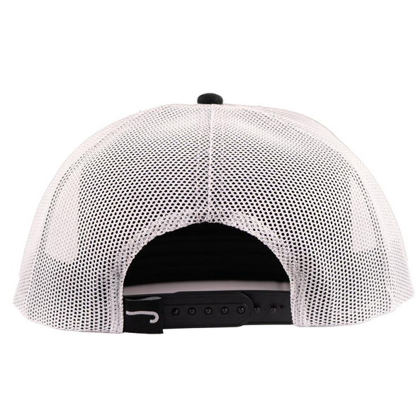 LAZY J RANCH WEAR BLACK & WHITE NATIVE ROPE - HATS CAP  - BLKWHT4-NATIVE