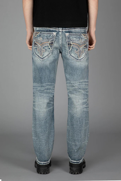 ROCK REVIVAL CLIFFORD B203 BOOTCUT - MENS JEANS  - RP5512B203R