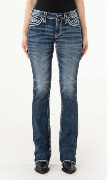 ROCK REVIVAL ESTHER B201 BOOT CUT - LADIES JEANS  - RP9216B201
