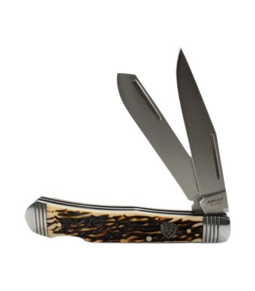 ARIAT MUSKRAT TAN 4 1/8 - ACC KNIVES  - A710010908