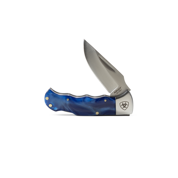 ARIAT SMOOTH BLADE BLUE SMALL - ACC KNIVES  - A710011027