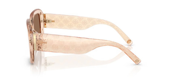 TORY BURCH T MONOGRAM GEOMETRIC BROWN - SUNGLASS TORY BURCH  - 7218U195473