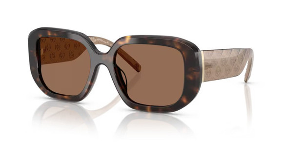 TORY BURCH T MONOGRAM GEO DARK TORTOISE - SUNGLASS TORY BURCH  - 7218U196473