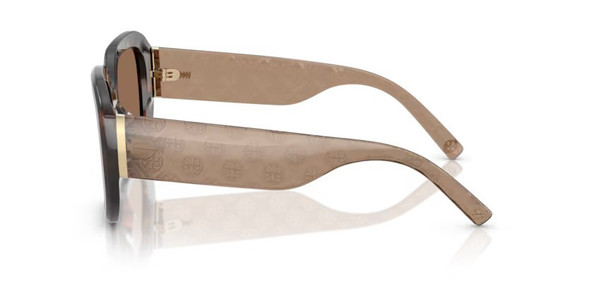 TORY BURCH T MONOGRAM GEO DARK TORTOISE - SUNGLASS TORY BURCH  - 7218U196473