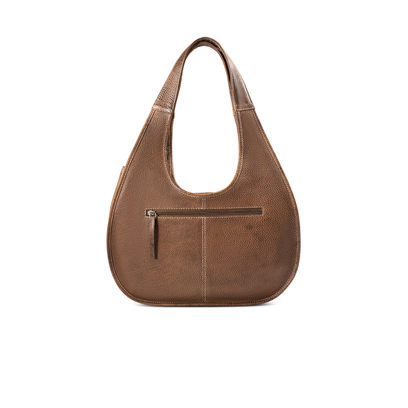 ARIAT PAIGE ROUND BROWN BASKETWEAVE - LADIES PURSES  - A770019802