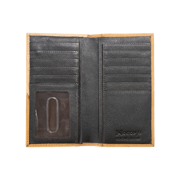 NOCONA TOOLED OVERLAY FEATHER CONCHO - ACCESSORIES WALLET  - N500048808