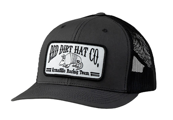 RED DIRT DILLO-CHARCOAL/BLACK - HATS CAP  - RDHC-101