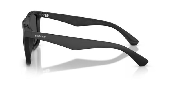 BURBERRY MATTE BLACK DARK GREY - SUNGLASS BURBERRY  - 4458U346487