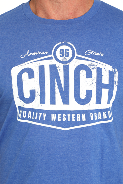 CINCH ROYAL BLUE CINCH LOGO - MENS TEE  - MTT1690682