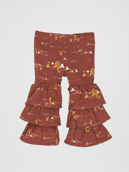 WRANGLER BABY GIRL TIERED FLARE MADILYN - KIDS GIRLS JEANS - 112367532