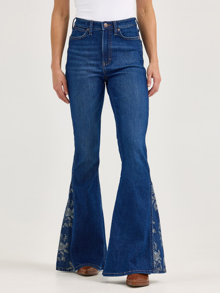 WRANGLER RETRO BAILEY FLARE MELODY - LADIES JEANS  - 112368254