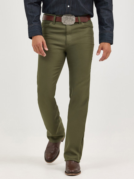 WRANGLER DRESS JEAN GREEN LEAF - MENS JEANS  - 112368821
