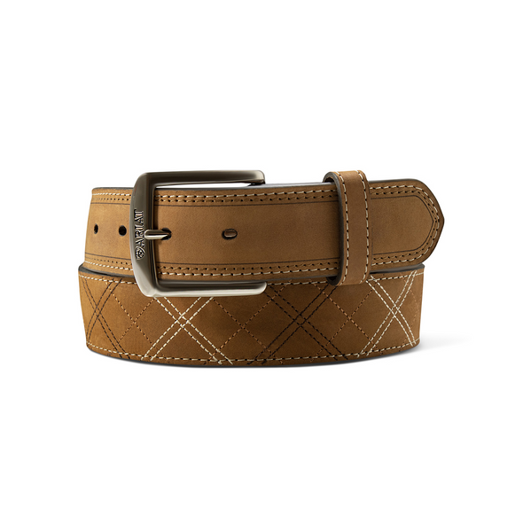 ARIAT CROSS STITCH BODY BROWN - ACCESSORIES BELT MEN - A1044044