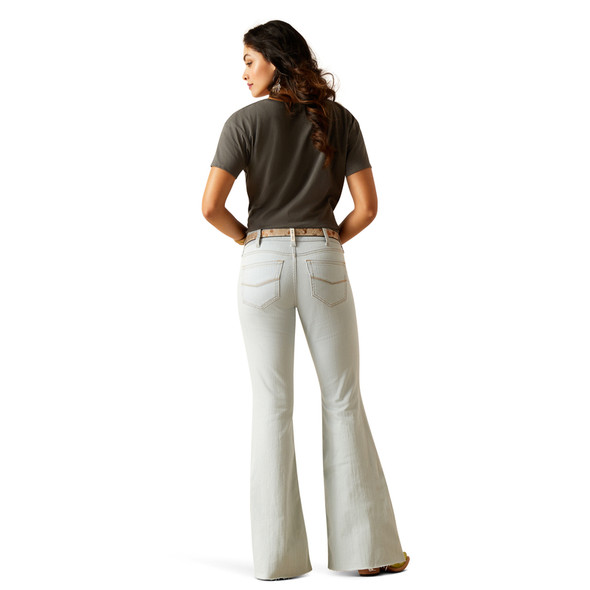 ARIAT PERFECT RISE OPHELIA FLARE ICE - LADIES JEANS  - 10048274