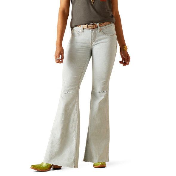 ARIAT PERFECT RISE OPHELIA FLARE ICE - LADIES JEANS  - 10048274