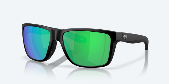 COSTA DEL MAR BROADBILL II MATTE BLACK GREEN - SUNGLASS COSTA DEL MAR  - 9120-07