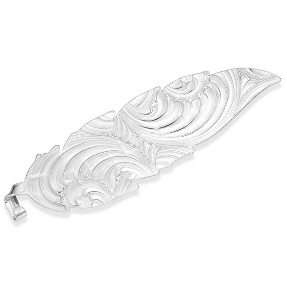 MONTANA SILVERSMITHS TWO TONE AZTEC FEATHER - HATS ADD-ONS  - HF6167