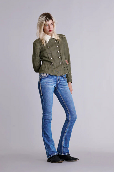 ROCK REVIVAL DELLAROSE B200 BOOTCUT - LADIES JEANS  - RP3290B200L