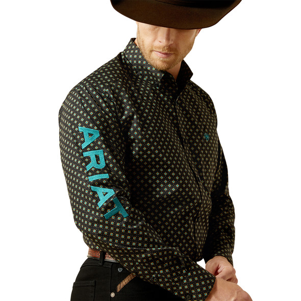 ARIAT TEAM PHILBERT CLASSIC BLACK - MENS SHIRT  - 10062253