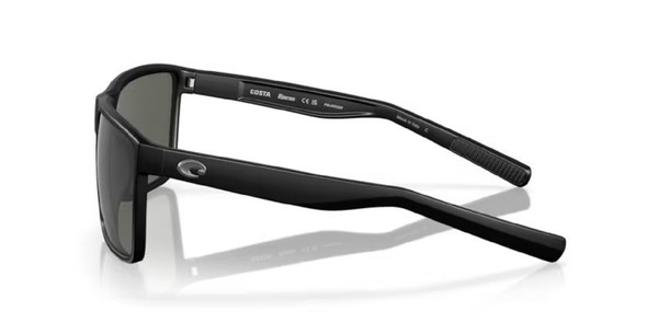 COSTA DEL MAR RINCON MATTE BLACK GREY 580G - SUNGLASS COSTA DEL MAR  - 9018-41