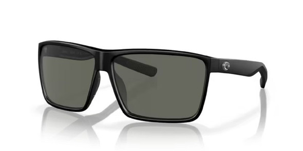COSTA DEL MAR RINCON MATTE BLACK GREY 580G - SUNGLASS COSTA DEL MAR  - 9018-41