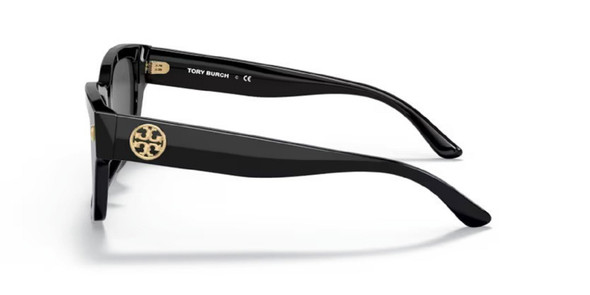 TORY BURCH BLACK WITH GREY SOLID - SUNGLASS TORY BURCH  - 7167U170987