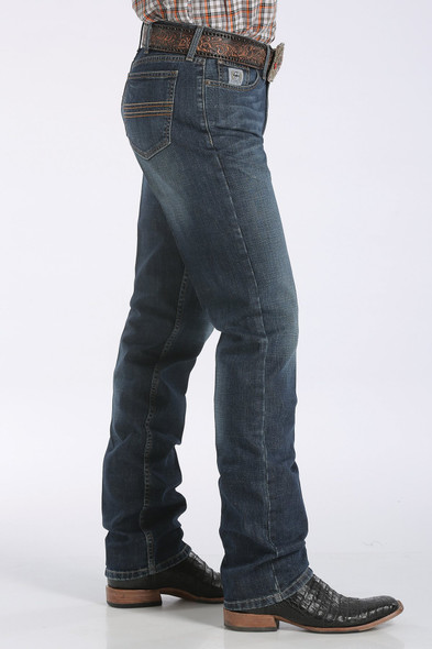 CINCH SILVER LABEL DARK STONEWASH - MENS JEANS  - MB98034006