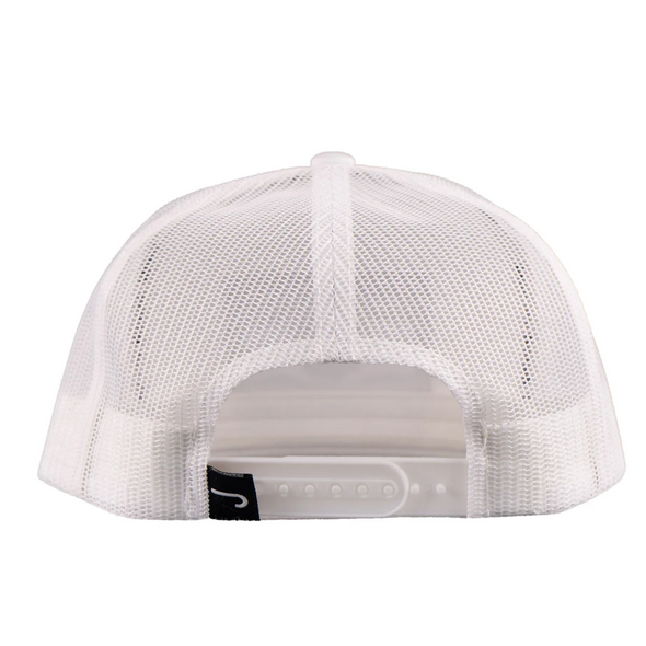 LAZY J RANCH WEAR WHITE FORT WORTH CLASSIC ROPE - HATS CAP  - WHITE4-FTW-BLK