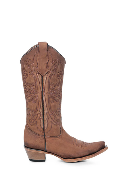 CIRCLE G BY CORRAL SHEDRON EMBROIDERY TAN - BOOT LADIES  - L6274